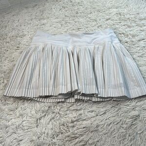 Lululemon Pleat To Street Skirt III White